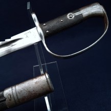 British 1879 Pattern Martini Henry Artillery Carbine Bayonet, Royal Artillery Marked 7